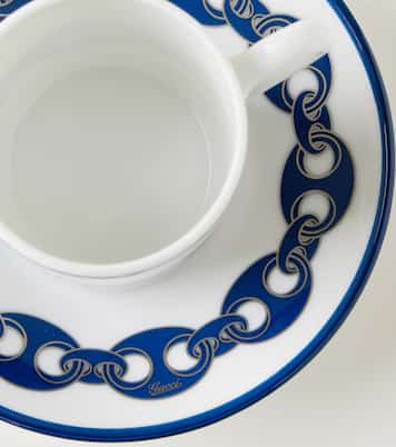 Gucci Marina espresso cup and saucer set | Gucci