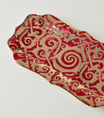 Fortuny Maori porcelain tray | L'Objet