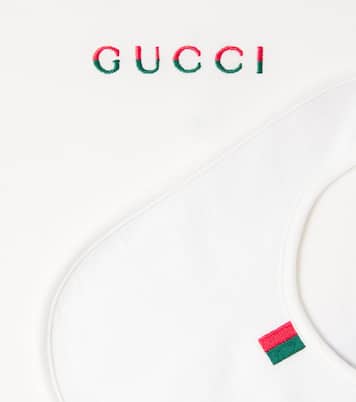 Bebé - set de body y babero de algodón | Gucci Kids