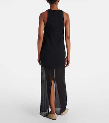 Maxikleid aus Baumwolle und Seide | Toteme