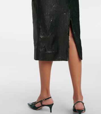 Bethan亮片铅笔半身裙 | Emilia Wickstead