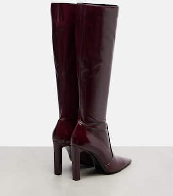 Botas altas Francoise 95 de piel | Saint Laurent