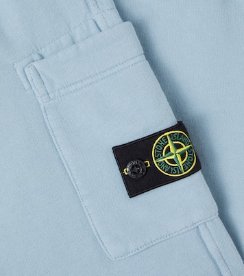 Compass cotton jersey sweatpants | Stone Island Junior