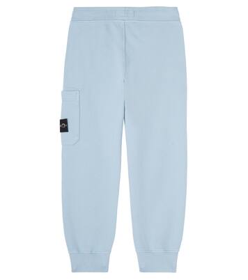 Compass cotton jersey sweatpants | Stone Island Junior