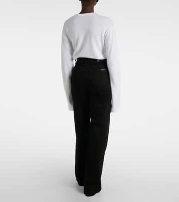 Lotta high-rise wide-leg jeans | 7 For All Mankind