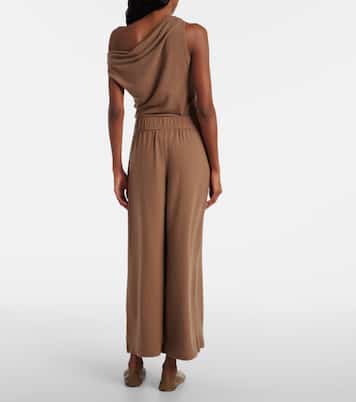 Lauren jersey wide-leg pants  | Leset