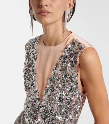 Embellished drop earrings | Rabanne