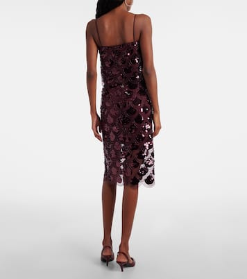 Embellished mesh midi skirt | Rotate
