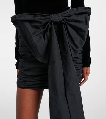 Minikleid aus Samt | Rotate