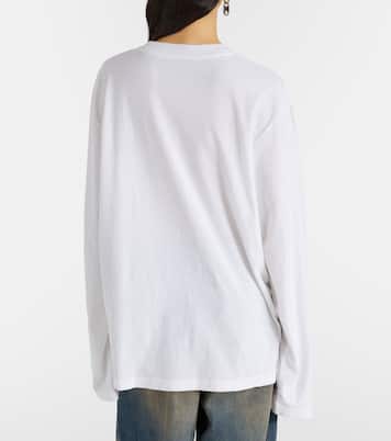 Edden oversized cotton-blend T-shirt | Acne Studios