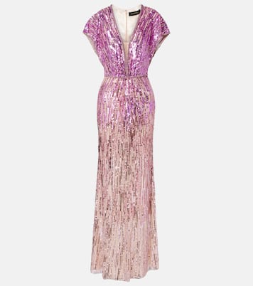 Dusk sequined gown | Jenny Packham