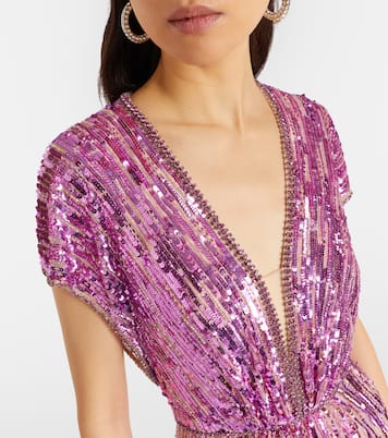 Dusk sequined gown | Jenny Packham