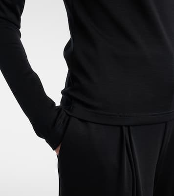 Orafo off-shoulder virgin wool top | Max Mara