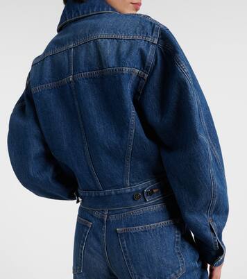 Cropped denim jacket | Givenchy