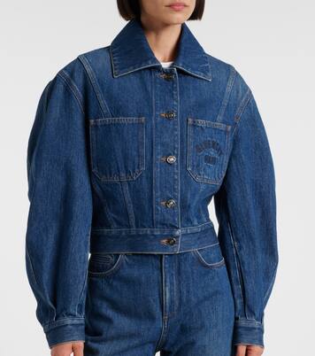 Cropped denim jacket | Givenchy