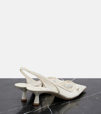 Amita 45 레이스 슬링백 펌프스 | Jimmy Choo