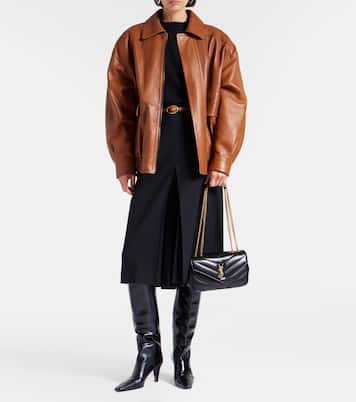 Loulou Small leather shoulder bag | Saint Laurent
