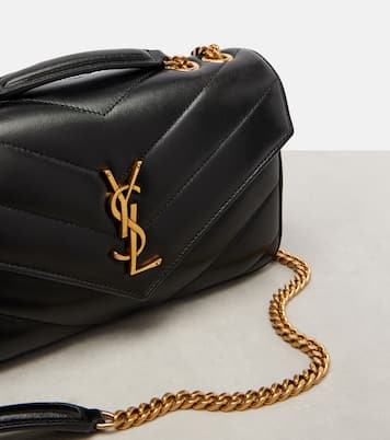 Loulou Small leather shoulder bag | Saint Laurent