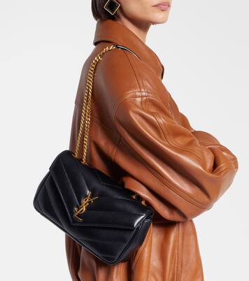 Loulou Small leather shoulder bag | Saint Laurent