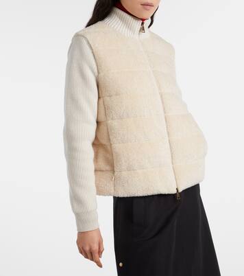 Cardigan mit Teddyfleece | Moncler