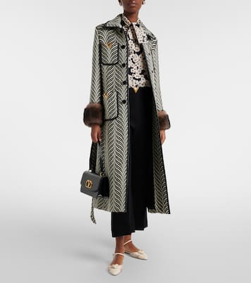 Cœur Royal leather flats | Valentino Garavani