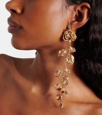 Orecchini pendenti bagnati in oro | Magda Butrym