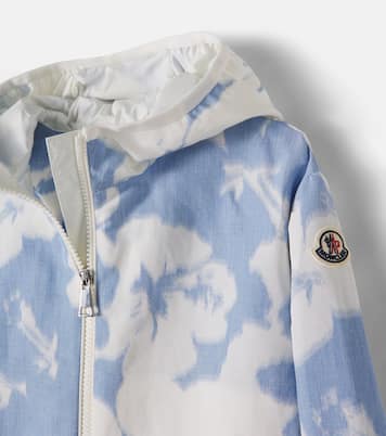 Agnesine floral hooded jacket | Moncler Enfant