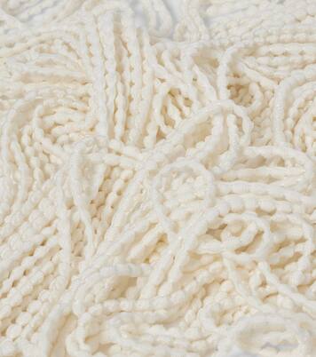 Beaded fringed scarf | Alaïa