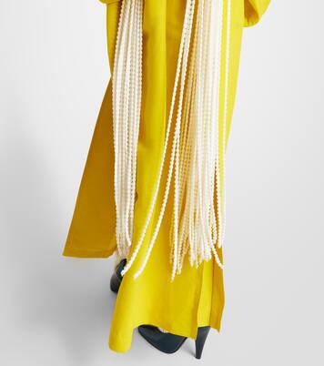 Beaded fringed scarf | Alaïa