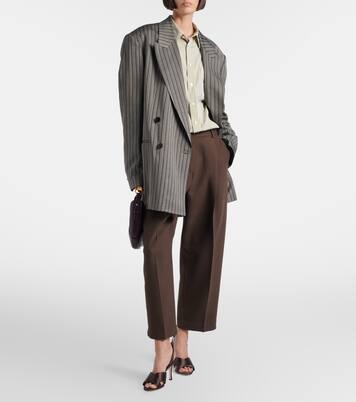 Sandalias destalonadas Viera de satén | Manolo Blahnik