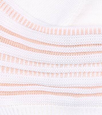 Baby - Berretto Tiny a righe in cotone | Loro Piana Kids