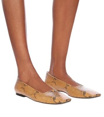 Ballerine in pelle stampata | Joseph