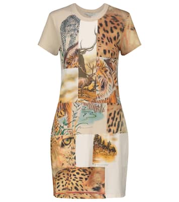 Bedrucktes Minikleid aus Jersey | Stella McCartney