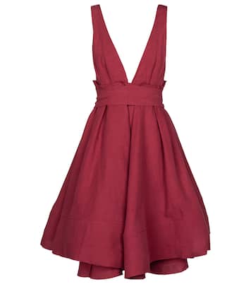 Quesyn linen minidress | Brock Collection
