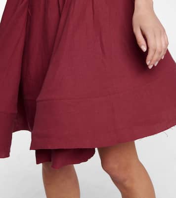 Quesyn linen minidress | Brock Collection
