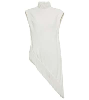 Asymmetrisches Top aus Crêpe | Proenza Schouler