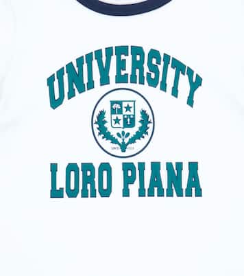 Bedrucktes T-Shirt aus Baumwoll-Jersey | Loro Piana Kids