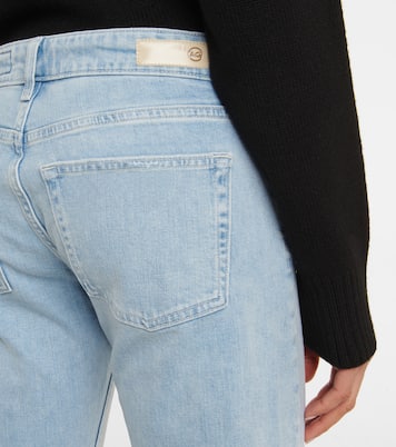 Jeans Girlfriend de tiro medio cropped | AG Jeans