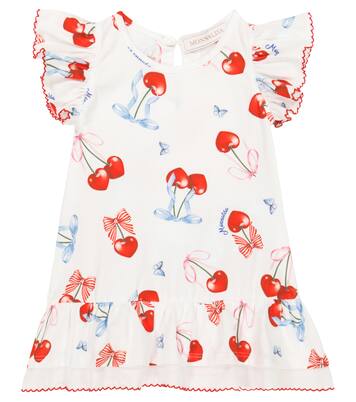 Baby Bedrucktes Kleid aus Jersey | Monnalisa
