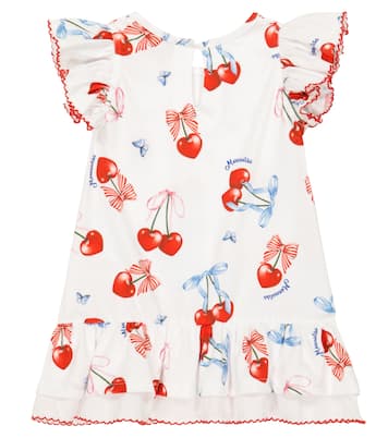 Baby Bedrucktes Kleid aus Jersey | Monnalisa
