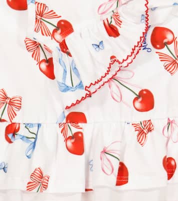 Baby Bedrucktes Kleid aus Jersey | Monnalisa