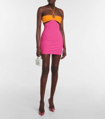 Cutout cotton minidress | Nensi Dojaka
