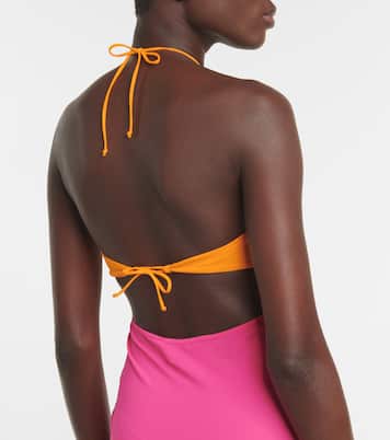 Cutout cotton minidress | Nensi Dojaka