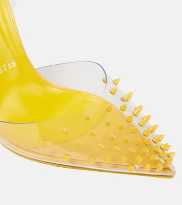 Pumps Spikoo 100 in PVC e vernice | Christian Louboutin