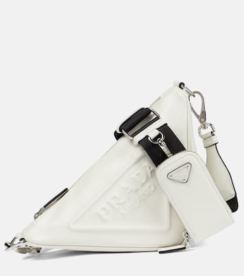Borsa a spalla Prada Triangle in pelle | Prada