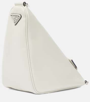 Borsa a spalla Prada Triangle in pelle | Prada