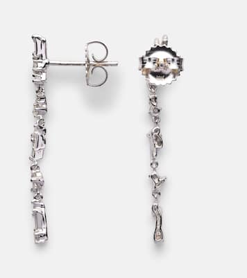 Boucles d’oreilles Classic en or blanc 18 ct et diamants | Suzanne Kalan