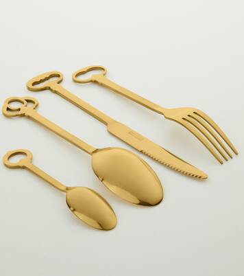 Keytlery 24-piece flatware set by Alessandro Zambelli | Seletti
