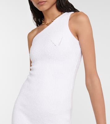 x Hailey Bieber HB ribbed minidress | Wardrobe.NYC