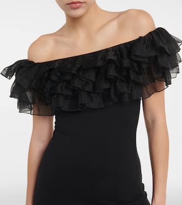 Abito lungo in velluto | Giambattista Valli